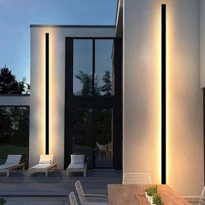 <strong>Vintage</strong> Factory Wholesale Outdoor Long Strip Waterproof LED Wall <strong>Light</strong> Courtyard Villa Garage Entrance Wall <strong>Light</strong> IP65 - Product Image 4