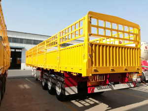 Semirremolque de Acero Amarillo de 3 Ejes para Transporte de Carga, Carga Útil Máxima 5001-10000 kg, 9.5x2.5x3.5 m - Product Image 6