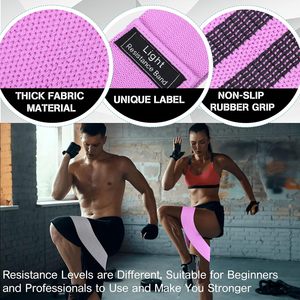 Banda <span class=keywords><strong>de</strong></span> Resistencia Ajustable para Cadera y Glúteos, Elástica, Antideslizante, <span class=keywords><strong>de</strong></span> Tela Ancha <span class=keywords><strong>de</strong></span> Algodón, Ecológica y Duradera - Product Image 2