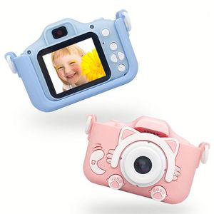 Cámara Digital Infantil con Diseño de Gatito, Pantalla HD de 2 Pulgadas, Función de Grabación con Ángulo Amplio de 180°, Juguete para Exteriores, Regalo para Niñas y Niños L1 - Product Image 5