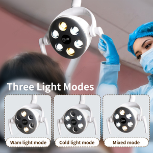 Lampada dentaria sedia LED dentale 6 lampadine dentale lampada operatrice chirurgica - Product Image 4