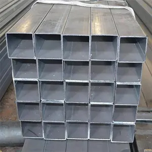 China fornece tubos de aço galvanizados galvanizados tubo quadrado galvanizado de aço carbono/tubulação de aço tubular oca retangular