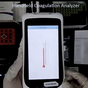 Analyseur de <span class=keywords><strong>coagulation</strong></span> sanguine portable automatique Analyseur de <span class=keywords><strong>coagulation</strong></span> sanguine vétérinaire portable pour vétérinaire - Product Image 5