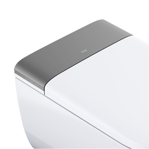 Nouveauté <span class=keywords><strong>Toilette</strong></span> intelligente Bidet intégré Bidet à siège chauffant Séchoir à chasse d'eau automatique japonais allongé <span class=keywords><strong>Toilette</strong></span> intelligente allongée - Product Image 5