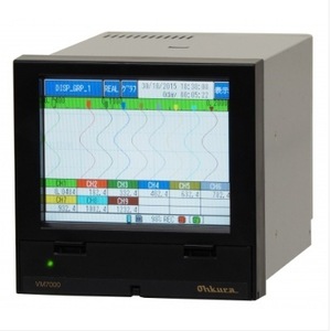 Enregistreur sans papier Ohkura VM7000A, écran tactile TFT LCD 5,7 pouces, enregistrement de données industrielles - Product Image 2