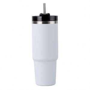 Double Wall 20oz 30oz Car Travel Tumbler Insulated Mug with Lid Straw Anti-Slip Base for Commuting Daily - Product Image 2