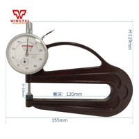 Jauge d'épaisseur de H-2.4N PEACOCK 0-10mm/0.01mm pour les industries d'impression