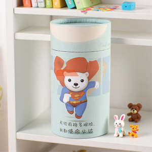 Papier cylindrique portable résistant à la pression à impression personnalisée écologique pour petits jouets stylos Notes autocollantes Puzzles <span class=keywords><strong>Tube</strong></span> en papier - Product Image 6