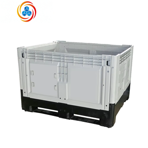 Contenedor de Paletización Plegable de Plástico, Caja Jaula Apilable de Material Virgen, Palet de Plástico de Grado Alimenticio Encajable - Product Image 3