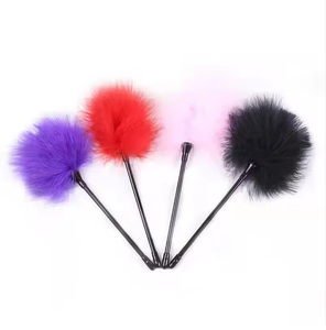 Pareja Juego para adultos Bondage Gear-Flirt Slave Soft Feather Whip & Spanking Slapper Tease Tickle Stick Juguete sexual para hombres y mujeres - Product Image 5
