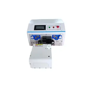 Hot Sale Automatic Sheath Flat Two Core Wire Cable Cutting Stripping Twisting Machine Strip Twist Machine best price