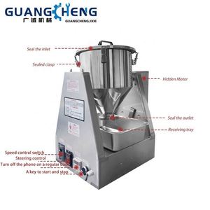 Mezclador de Laboratorio Silencioso de Venta Caliente del Fabricante, Mezclador Automático de Polvo Seco para Condimentos, Mezclador de Polvo de Acero Inoxidable - Product Image 2