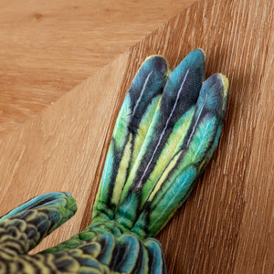 공장 도매 핫 세일 다채로운 실물 같은 부드러운 새 마코 인형 동물 봉제 앵무새 장난감 - Product Image 6