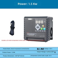 Convertisseur de fréquence Zechengchuan ZECC-12 pour ventilateur, onduleur triphasé, ventilateur à pression négative, variateur de vitesse, petit modèle 380V 1.5-3kW