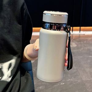 800ml Stainless Steel Office Water <b>Bottle</b>, 316 Material, Tea and Water Separation Function - Product Image 3