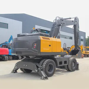 2024 China New Diesel CE Epa Engine Large Retro Excavadora Farm Tractor 15 Ton Excavator Loader With Bucket