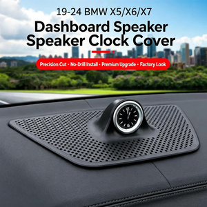 ชุดตกแต่งภายในสำหรับ BMW X5X7 รุ่นปี 19-25 พร้อมแผงหน้าปัดนาฬิกาควบคุมกลางแบบรวม และฝาครอบตกแต่งแตร - Product Image 4