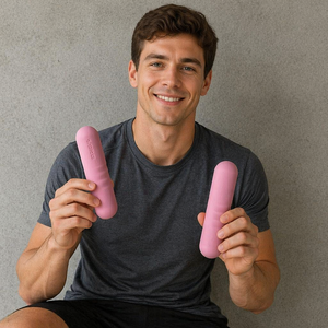 Unisex 2-5kg Silicone Dumbbell Hand Pattern <b>Free</b> <b>Weights</b> for Home Exercise Pilates Fitness Wrist Strength Training - Product Image 4