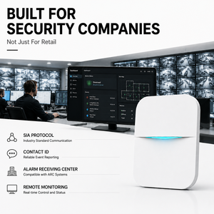 Système d'alarme de sécurité sans fil ODM 4G WiFi, panneau d'alarme intelligent, contrôle par application, compatible CMS, alternative à <span class=keywords><strong>Ajax</strong></span> - Product Image 5