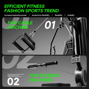 VIGFIT Multi-function Gym Fitness Equipment Cable Machine <strong>Attachment</strong> <strong>LAT</strong> <strong>Pulldown</strong> <strong>Attachments</strong> Cable Machine Accessories - Product Image 2