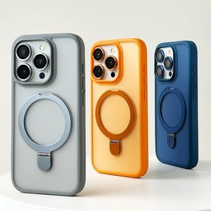 เคสสำหรับ iPhone 18 Pro Max, 17/16 พร้อมขาตั้ง, แบบด้านแม่เหล็กสำหรับ iPhone 15/14 ป้องกันการกระแทก - Product Image 5