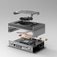 T818 Jetson Orin NX 16GB 157TOP Super Kit, sistemas integrados y Edge para AI modelo grande 16GB Core Module Mini PC Kit