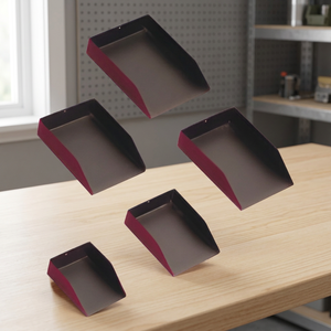 S115 Cuillère noire mate 78mm x 57mm, cuillère professionnelle pour bijoux et diamants, outil de manutention en gros, cuillère en métal durable, fourniture - Product Image 3