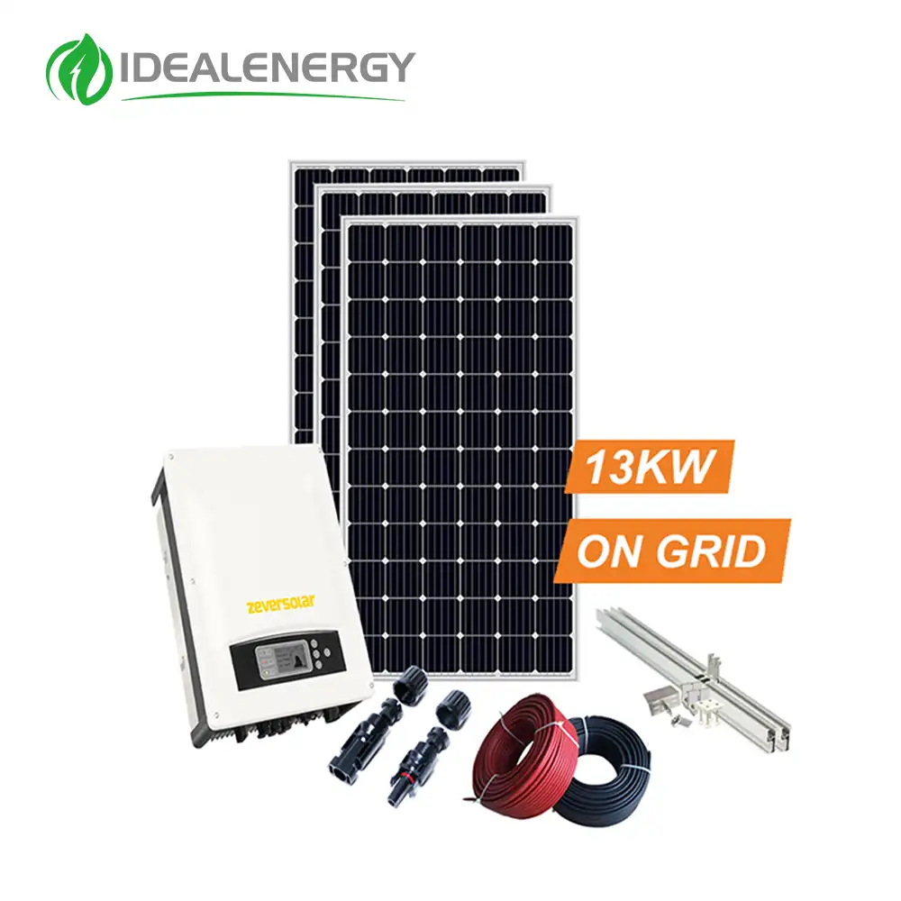 Солнечная панель лучшего качества 13 кВт 13 кВт на сетевой системе