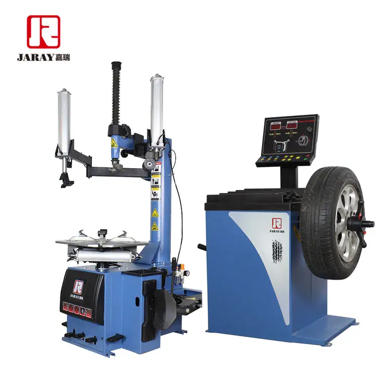 Yingkou Jaray pneu mudando máquina combo pneu máquina e balanceador combo pneu trocador máquina