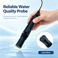 Transmetteur LoRaWAN EC, capteur de conductivité de la qualité de l'eau, température, salinité, TDS, 12V DC, IoT