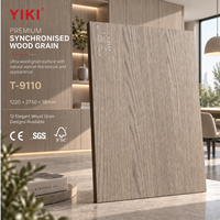 Panneau décoratif en bois tactile à grain naturel, aspect bois naturel pour armoires, portes et meubles sur mesure