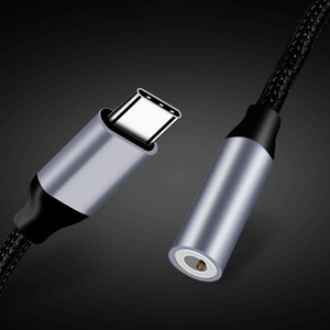 Chargement et écoute de chansons Audio usb-c type-c vers adaptateur de prise casque 3.5mm pour Xiaomi pour <span class=keywords><strong>Huawei</strong></span> - Product Image 2