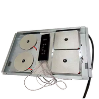Appareils de cuisine de luxe Table de cuisson à induction cachée Invisible Construit sur mesure en fonction de la taille du comptoir