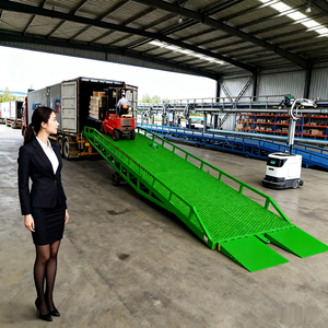 Niveleur de quai haute performance capacité 8t 10t 12t rampe de quai de chargement fixe utilisée pour conteneur avec chariot élévateur à fourche - Product Image 4