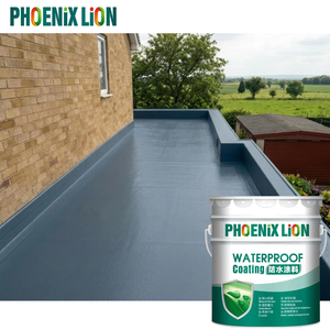 Vernice Impermeabilizzante in Poliuretano Trasparente ad Alta Elasticità e Resistente ai Raggi UV per Cemento, Piastrelle, Tetti Metallici, Piscine e Fondamenta - Product Image 1