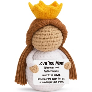 Souvenir inspirant en crochet de princesse, cadeau sentimental pour anniversaire et remise de diplôme, cadeaux de Noël - Product Image 2