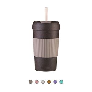 แก้วกาแฟราคาโรงงาน แก้วกาแฟแบบพกพาเป็นมิตรกับสิ่งแวดล้อม ทำจากกากกาแฟ พร้อมโลโก้ตามสั่ง - Product Image 1