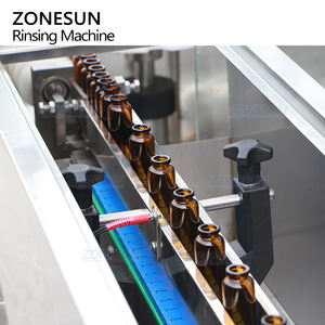 ZONESUN ZS-WB48 Automatische Hochgeschwindigkeits-48-Kopf-Monoblock-Rotations-Wasch- und Spülmaschine für PET-Glas-Luftflaschen - Product Image 4