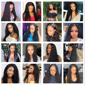 10a ดิบอินเดียวัด100% Human Hair Body Wave 150% ความหนาแน่นลูกไม้เต็มรูปแบบวิก<span class=keywords><strong>ผม</strong></span>เด็ก<span class=keywords><strong>ผู้หญิง</strong></span>สีดำ - Product Image 4