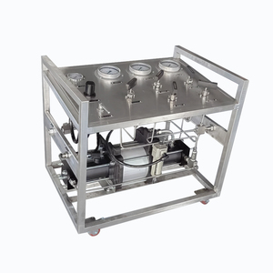 نظام مطاطي عالي الضغط 60:1 بمعزز غاز الأوكسجين، طراز GBS-STD60-OL معدات معززة غاز الهيدروجين تعمل بالهواء - Product Image 4