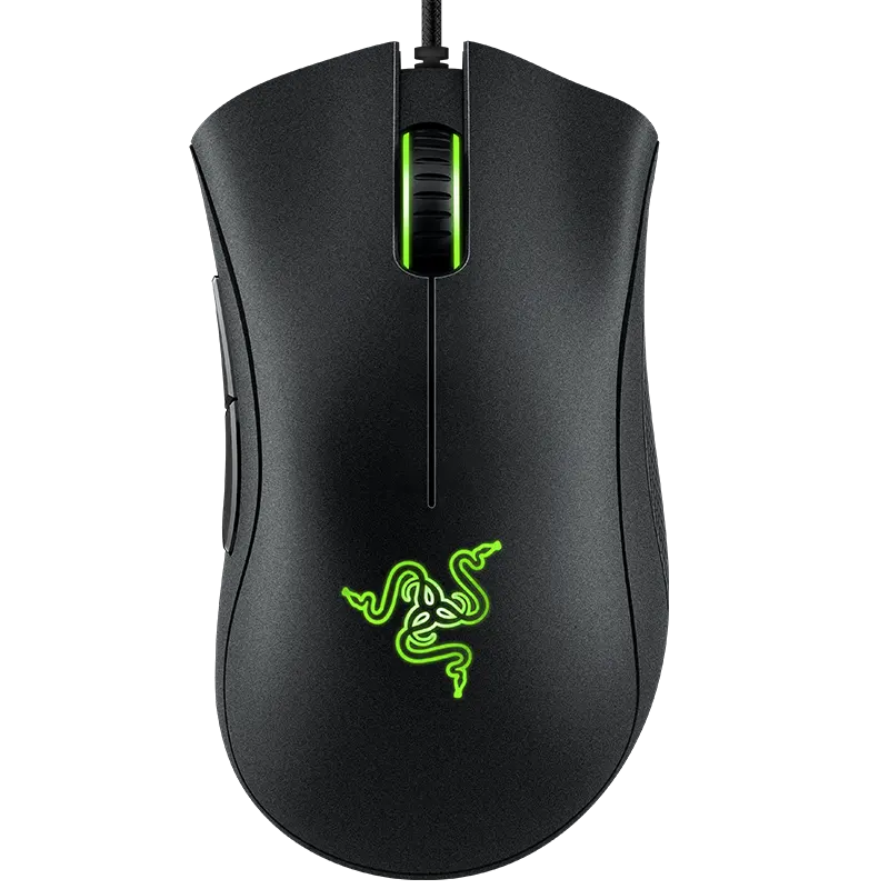 Original Razer DeathAdder Essential Black 6400 DPI Ergonomic Wired Optical Gaming Mouse