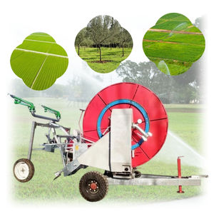 Otomatik Hortum Makaralı Tip Sulama Makinesi Hortumlu Meyve Bahçesi Çiftliği Yağmurlama Sulama Makinesi - Product Image 1