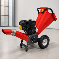 Broyeur de bois diesel portable et remorquable WP700 avec moteur 196cc 212cc