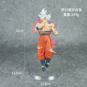 33CM 3 Têtes Changées <span class=keywords><strong>Migatte</strong></span> <span class=keywords><strong>No</strong></span> <span class=keywords><strong>Gokui</strong></span> Manga Figurine Statues Dragon Goku PVC Anime Figure Modèle Jouets Poupées - Product Image 5