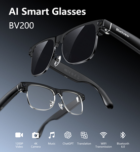 AI <b>Smart</b> Glasses 4K <b>Camera</b> 1200P Video BT6.0 <b>WiFi</b> Translation Recording Audio Eyewear Blackview BV200 - Product Image 4