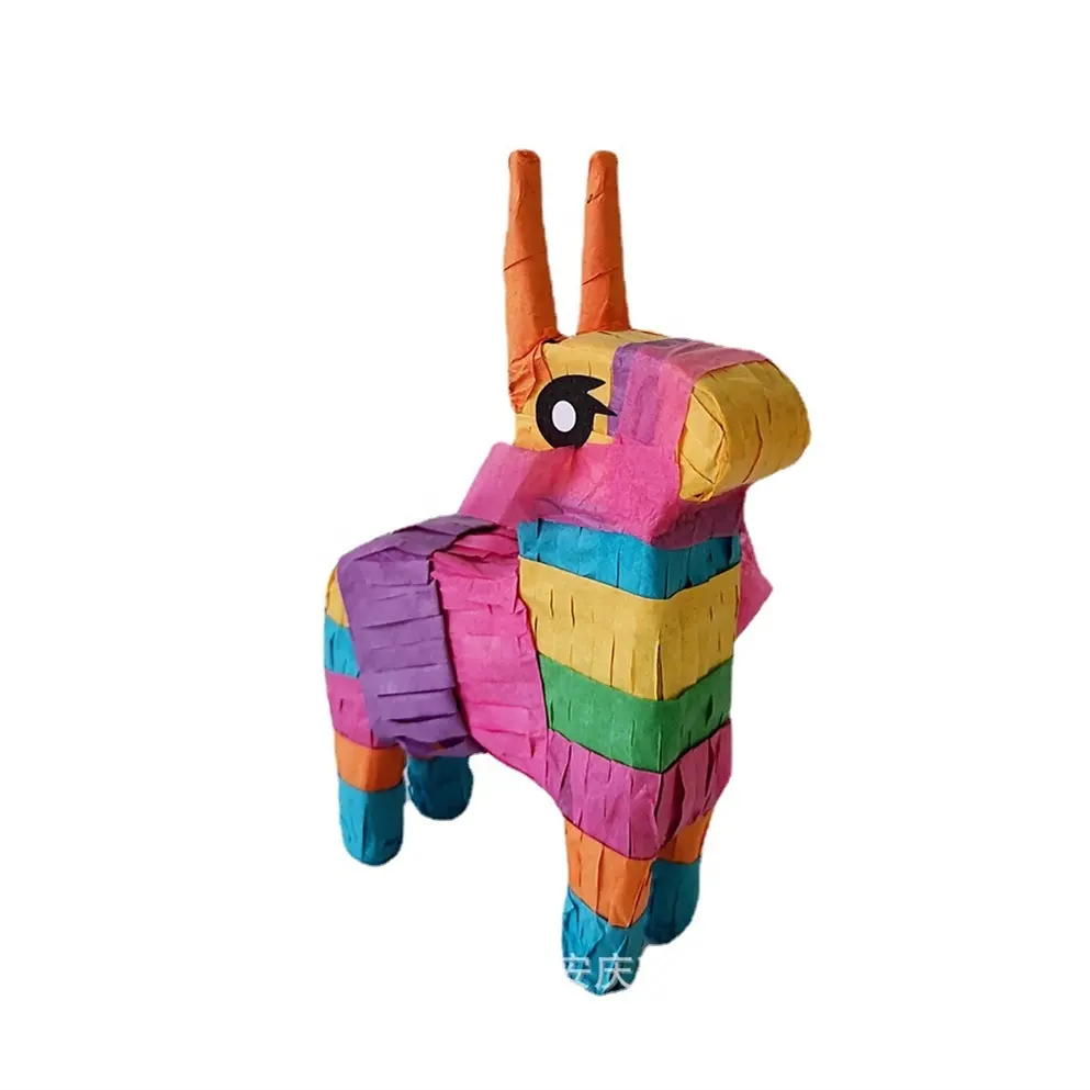 Pinata di cavallo di pasqua all'ingrosso per bambini Pinata di carta personalizzata decorazione per feste per bambini mini pinatas toys