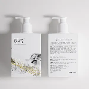 400 ml PET Body Wash Shampoo With Color Plastic Bottle