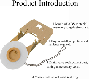 Joint d'étanchéité en silicone de 3 pouces pour robinet de chasse d'eau, pièces de rechange pour <span class=keywords><strong>TOTO</strong></span> THU128 C863 389, compatible avec salle de bain - Product Image 3