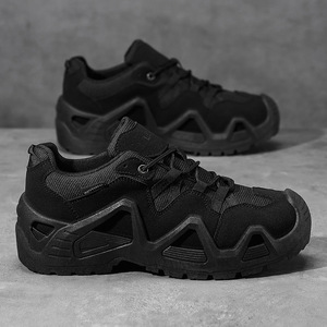 Fábrica personaliza nuevas botas marrones para exteriores, ultraligeras, impermeables, para entrenamiento en el desierto, de caña alta, China - Product Image 6