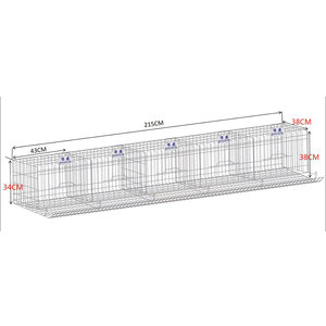 Trứng Chăn Nuôi Gà Hai Lớp Một Loại 4 Tier 2000 Chim Pin Lồng Cho Bán Gia Cầm Trang Trại Đẻ Gà Tự Động Algeria - Product Image 2